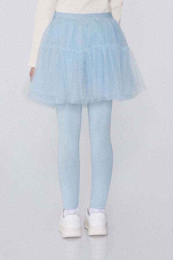 Tezenis Leggings Con Falda De Tul Para Niña