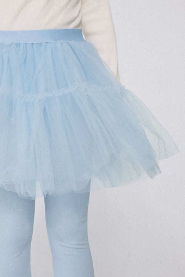 Tezenis Leggings Con Falda De Tul Para Niña