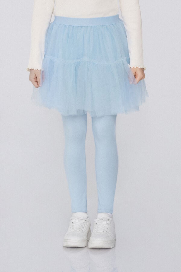 Tezenis Leggings Con Falda De Tul Para Niña