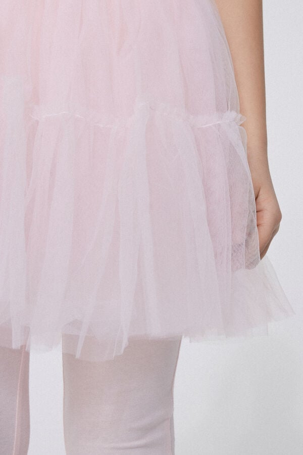 Tezenis Leggings Con Falda De Tul Para Niña