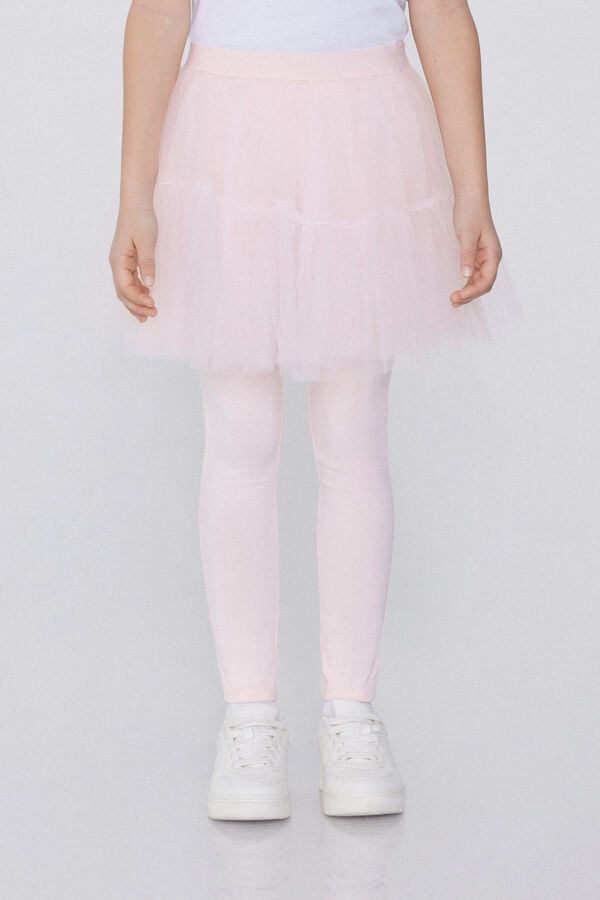 Tezenis Leggings Con Falda De Tul Para Niña