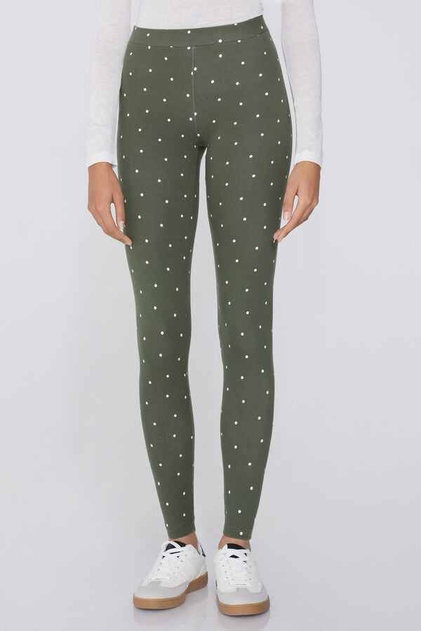 Tezenis Leggings de Algodón Estampado