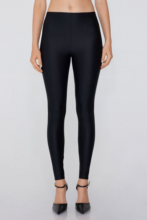Tezenis Leggings de Microfibra Brillante