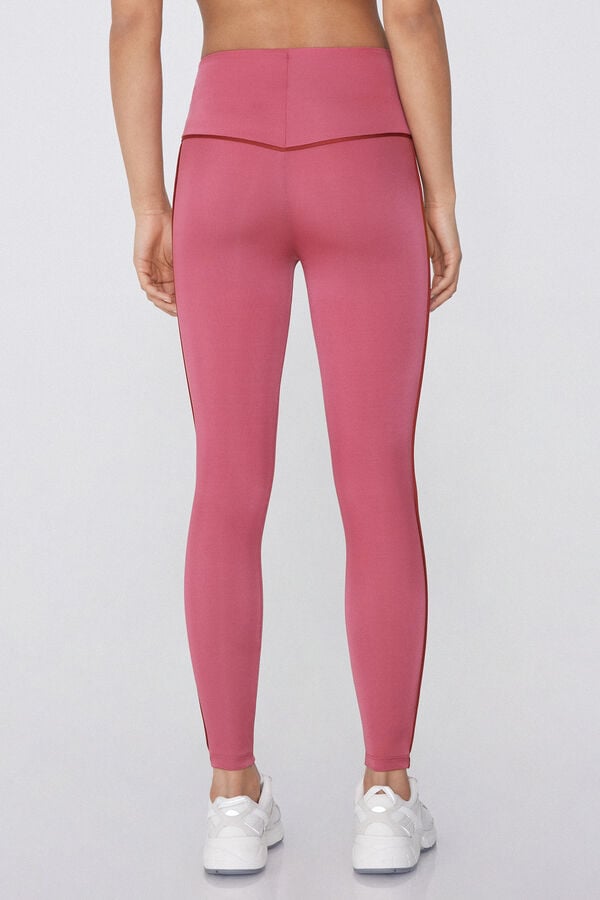 Tezenis Leggings Microfibra Con Ribete