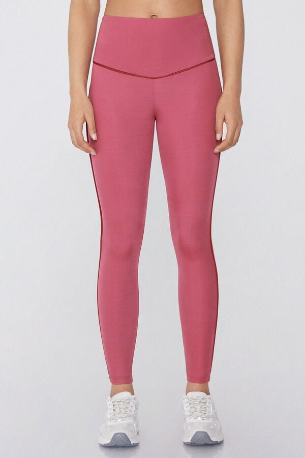 Tezenis Leggings Microfibra con Ribete