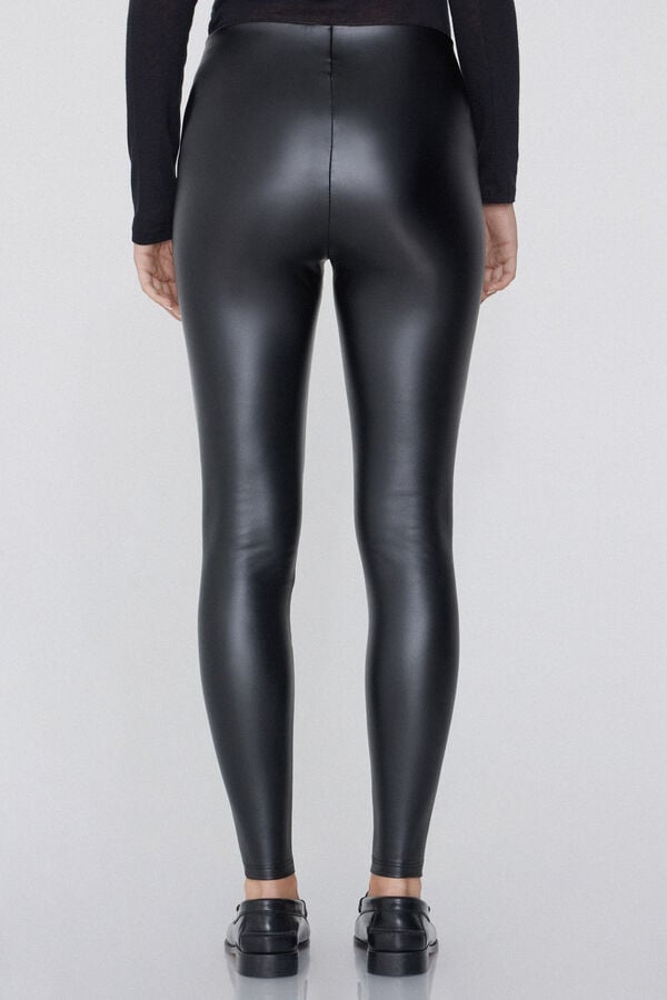 Tezenis Leggings Térmicos Con Efecto Piel