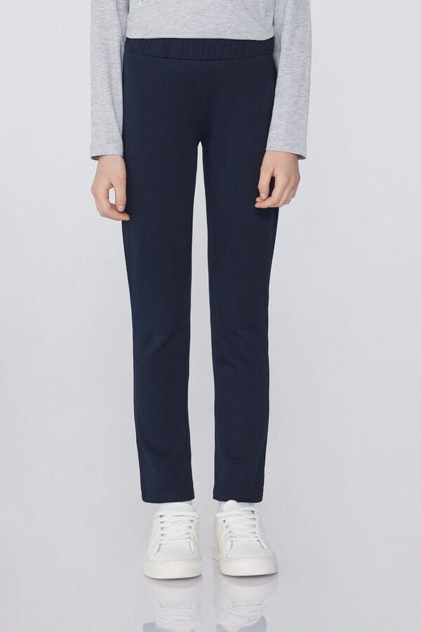 Tezenis Leggings térmicos de algodón para niñas