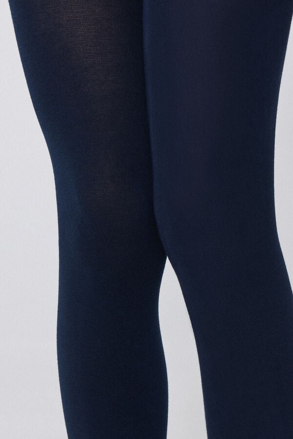 Tezenis Leotardos De Algodón Básico Para Niña