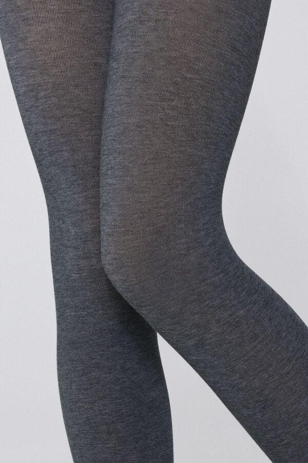 Tezenis Leotardos De Algodón Básico Para Niña