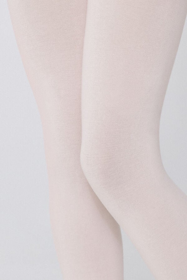 Tezenis Leotardos De Algodón Básico Para Niña