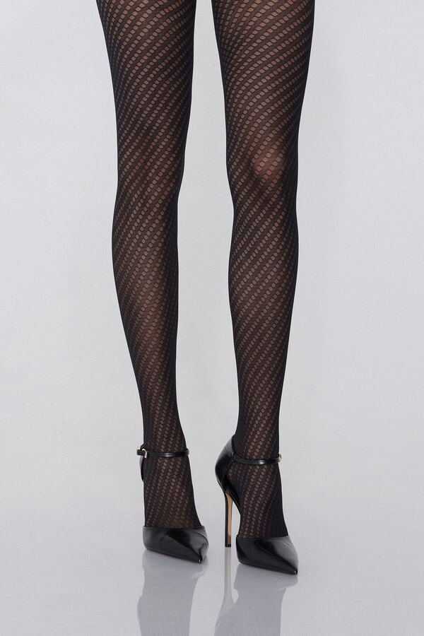 Tezenis Medias 40 Denier Estampadas