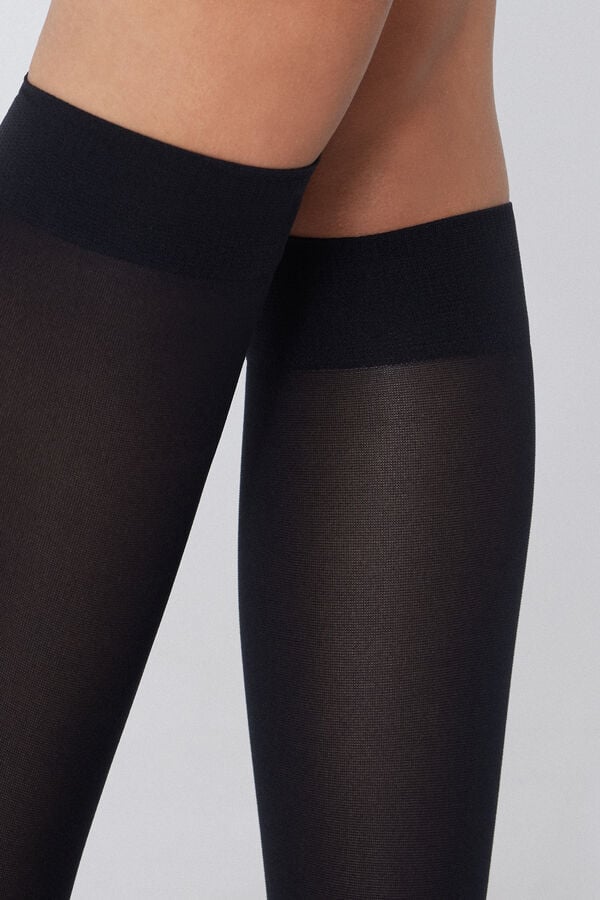 Tezenis Medias Rodilla Microfibra Soft 50 Denier