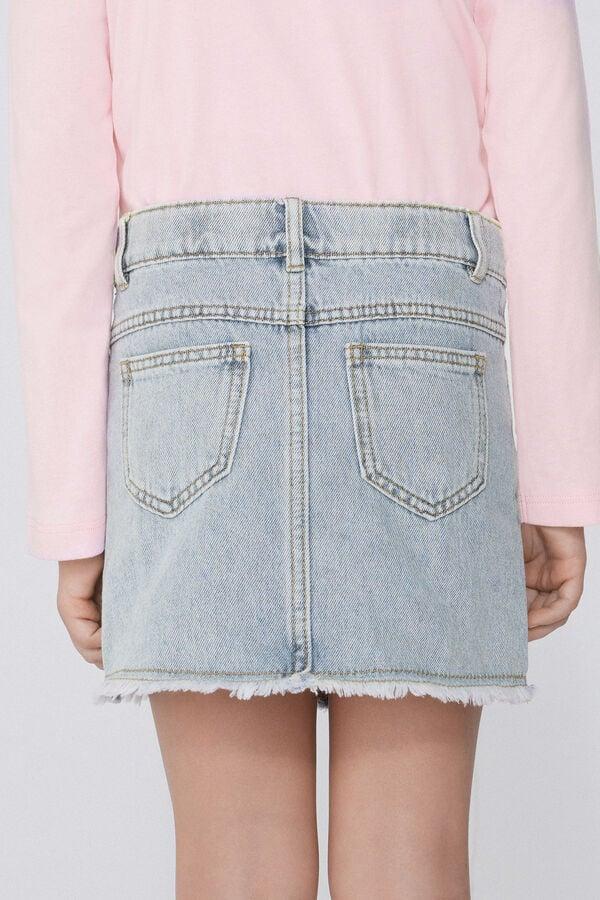 Tezenis Minifalda De Denim Para Niña