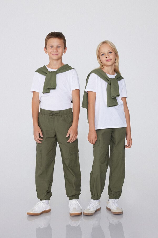 Tezenis Pantalón Cargo Largo De Tela