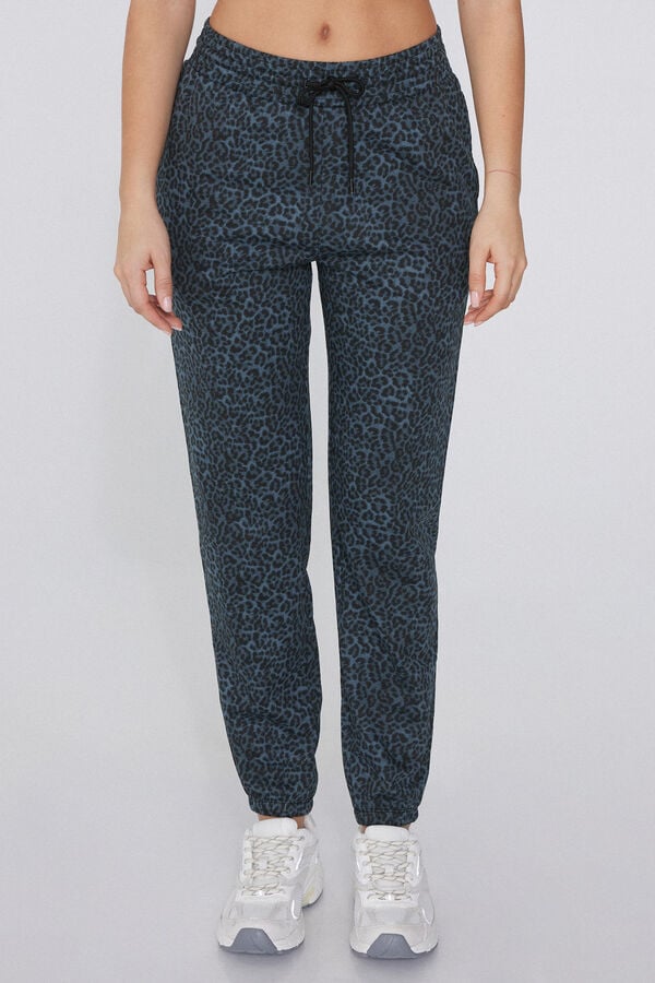 Tezenis Pantalón de Chándal con Bolsillo de Ojal