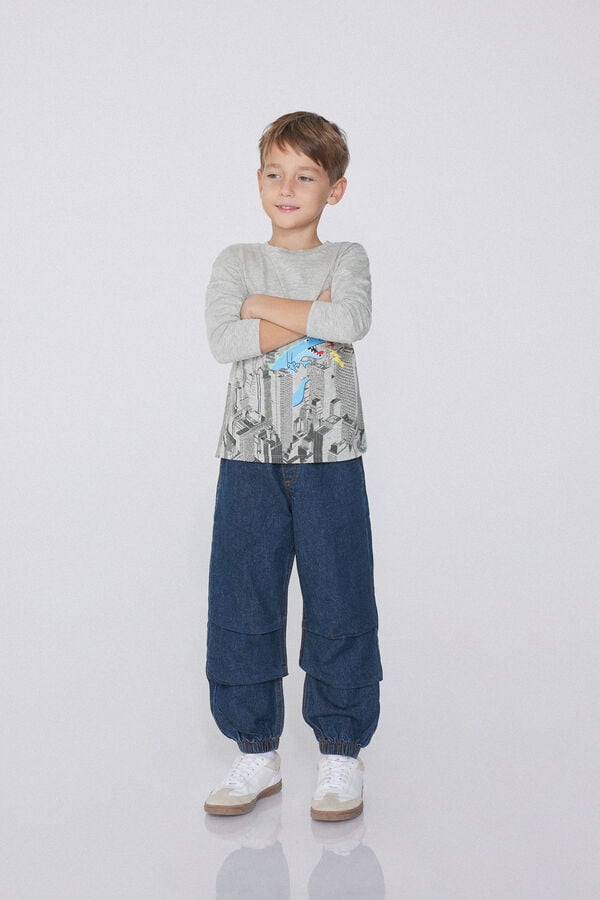 Tezenis Pantalón De Chándal De Denim Para Niño