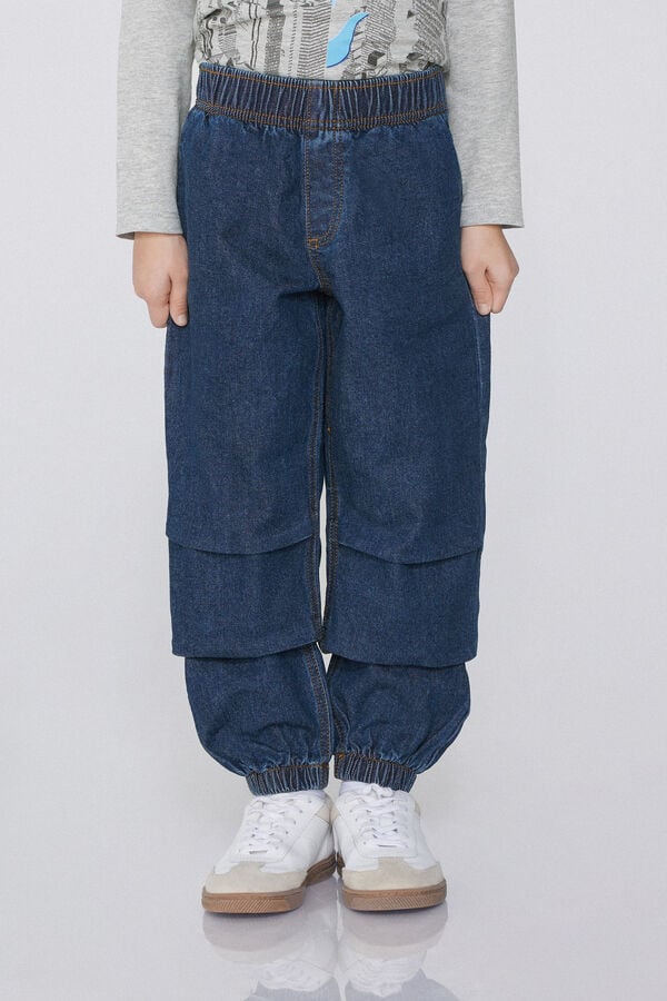 Tezenis Pantalón de Chándal de Denim para Niño