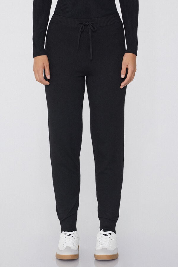 Tezenis Pantalón de Chándal Grueso con Lana