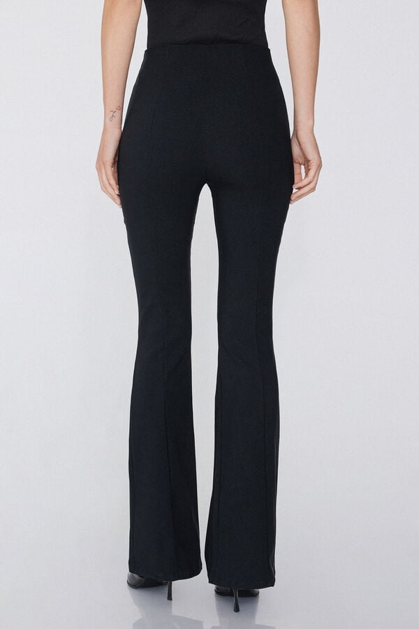 Tezenis Pantalón Flare De Tela Elástica