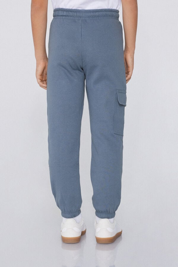 Tezenis Pantalón Largo Cargo De Felpa Para Niño