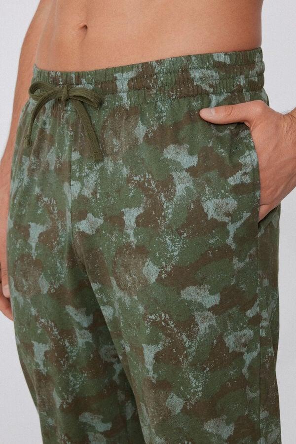 Tezenis Pantalón Largo De Algodón Con Puños