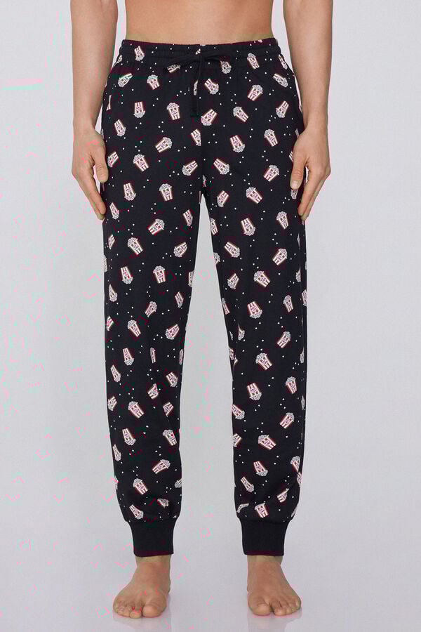 Tezenis Pantalón Largo de Algodón con Puños