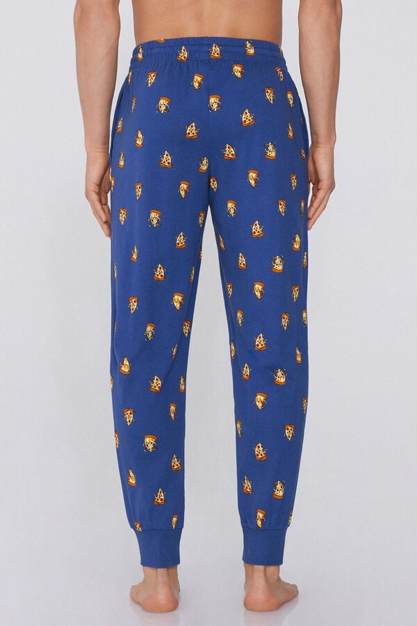 Tezenis Pantalón Largo De Algodón Con Puños