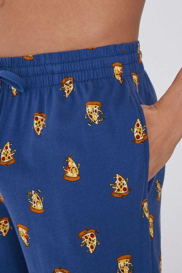 Tezenis Pantalón Largo De Algodón Con Puños