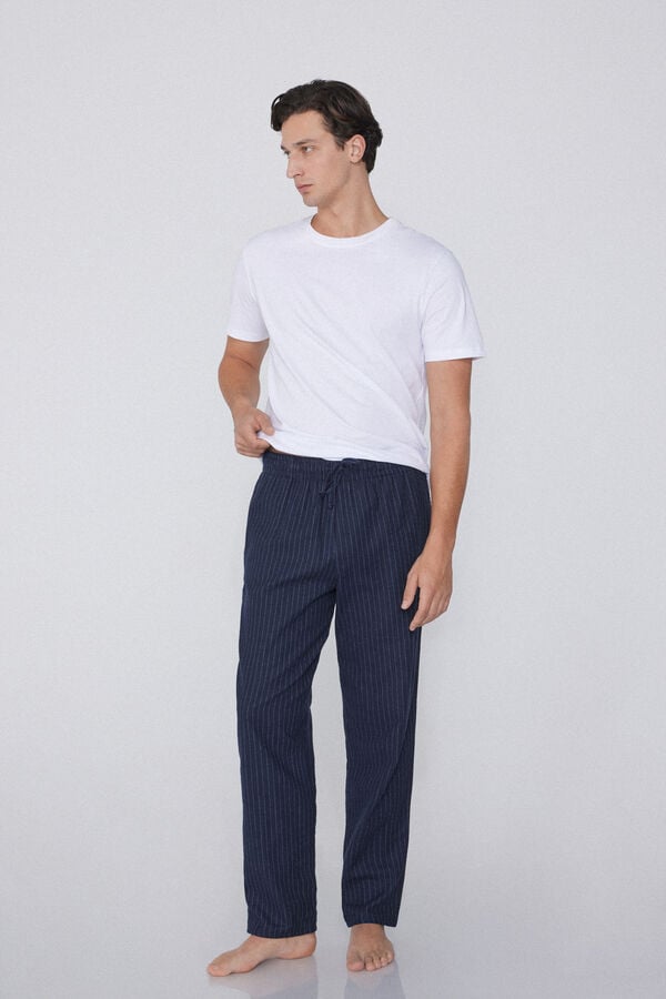 Tezenis Pantalón Largo De Franela