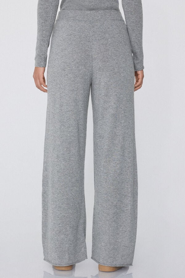 Tezenis Pantalón Palazzo Grueso Con Lana