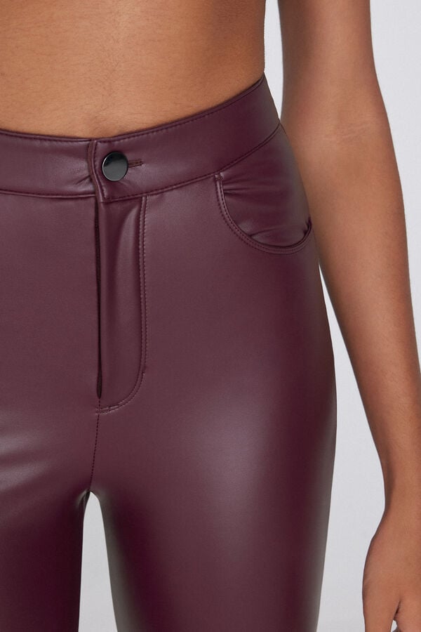 Tezenis Pantalón Térmico Bolsillos Efecto Piel