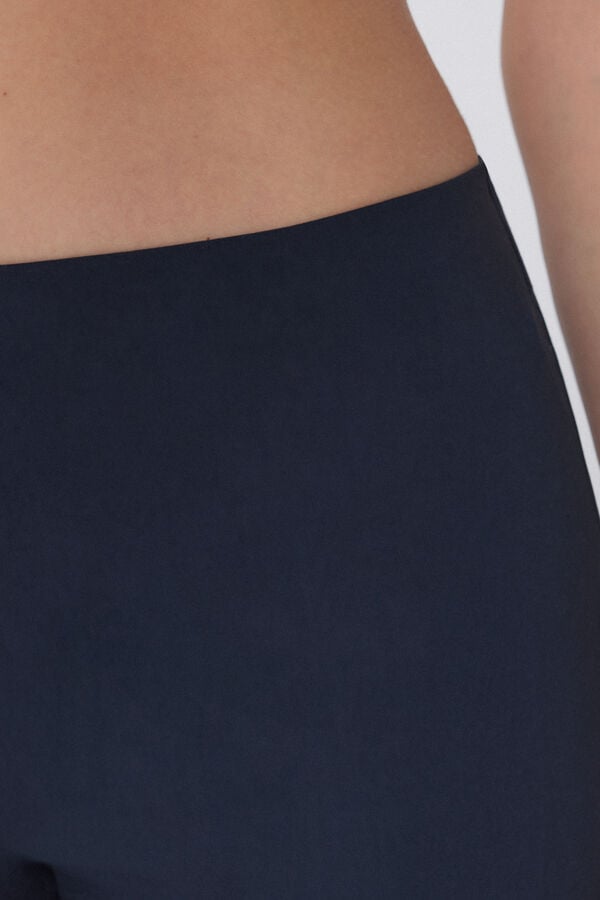 Tezenis Pantalones Capri De Viscosa Con Aberturas