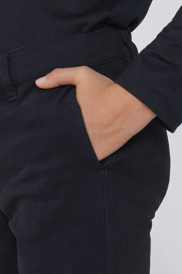 Tezenis Pantalones Chinos De Algodón Elástico