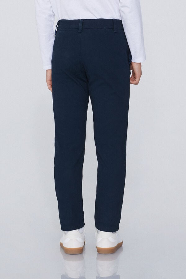 Tezenis Pantalones Chinos De Algodón Elástico