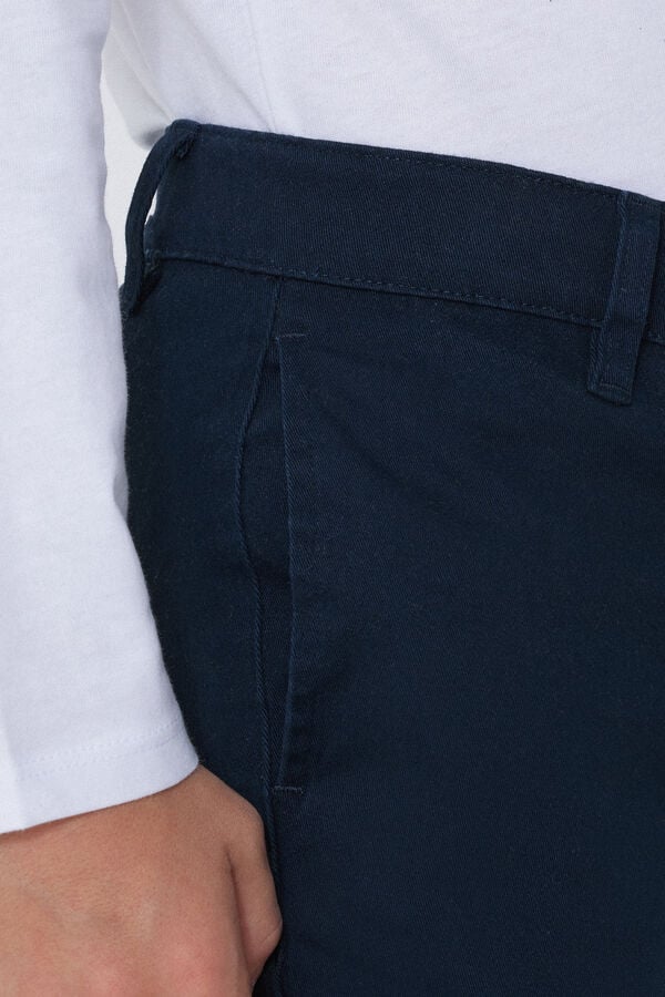 Tezenis Pantalones Chinos De Algodón Elástico