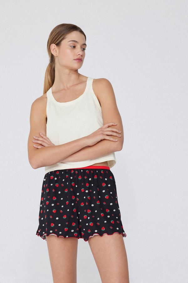 Tezenis Pantalones Cortos De Algodón Estampado