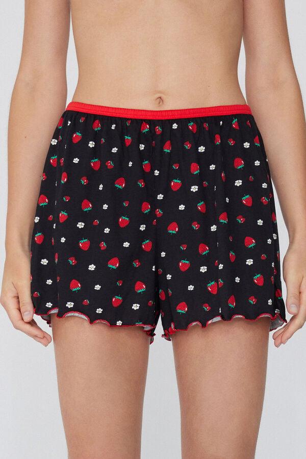 Tezenis Pantalones Cortos de Algodón Estampado