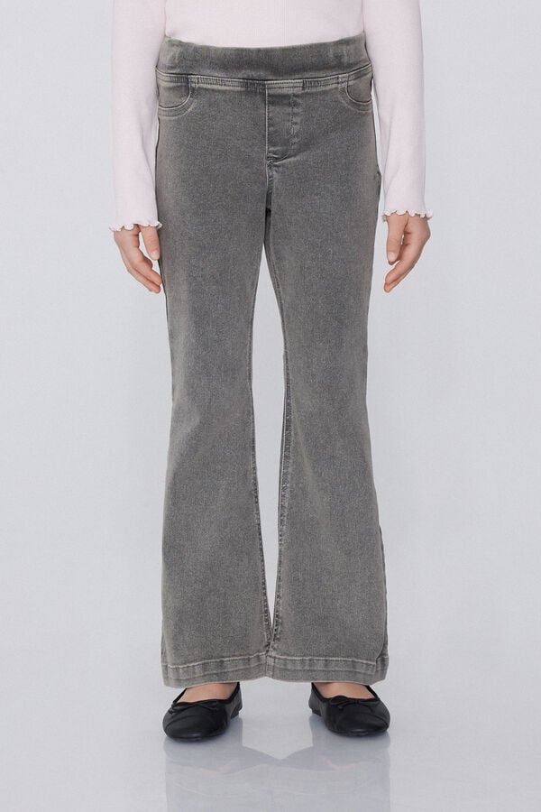 Tezenis Pantalones Largos de Denim Modelo Recto