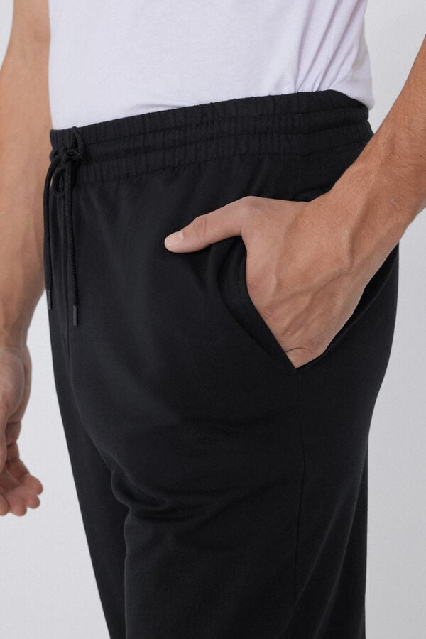 Tezenis Pantalones Largos De Felpa Con Bolsillos