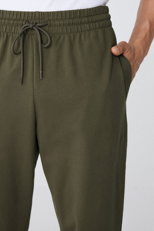 Tezenis Pantalones Largos De Felpa Con Bolsillos