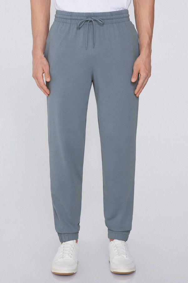 Tezenis Pantalones Largos de Felpa con Bolsillos