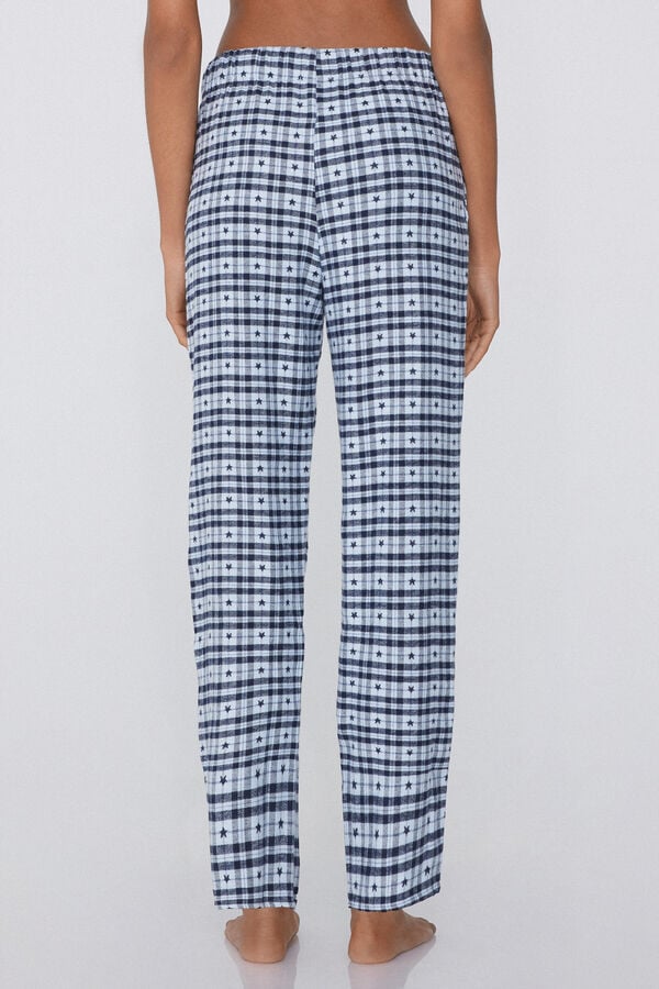 Tezenis Pantalones Largos De Franela Con Estampado