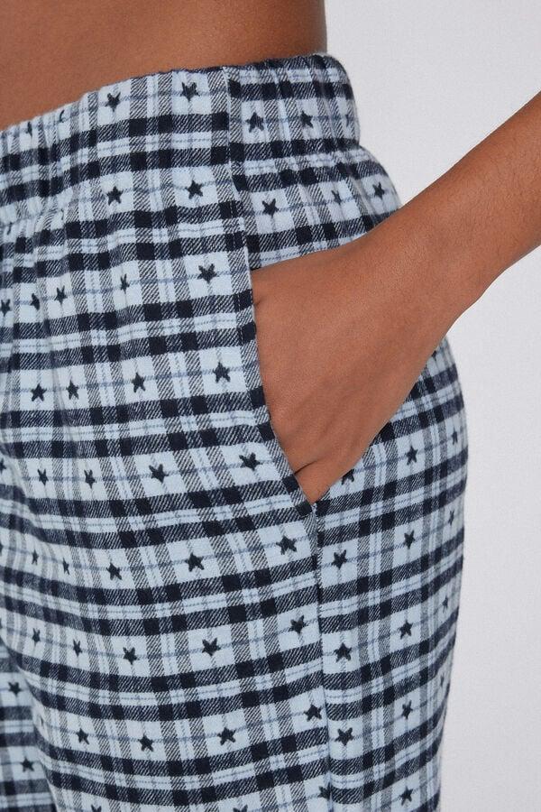 Tezenis Pantalones Largos De Franela Con Estampado