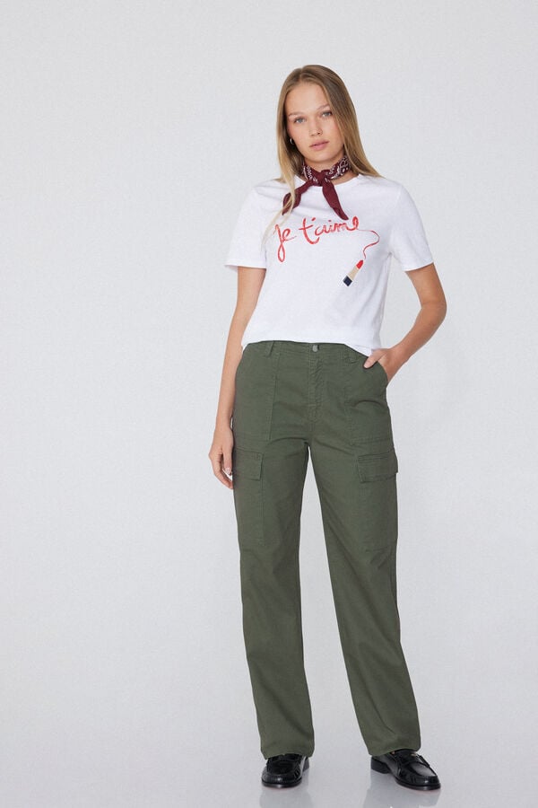 Tezenis Pantalones Largos De Tela Cargo