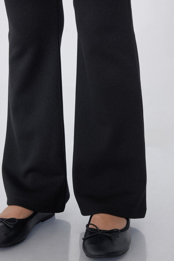 Tezenis Pantalones Largos Flare Punto Milano