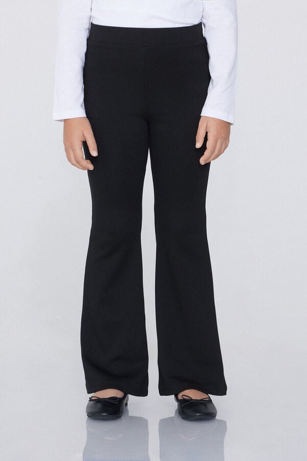 Tezenis Pantalones Largos Flare Punto Milano