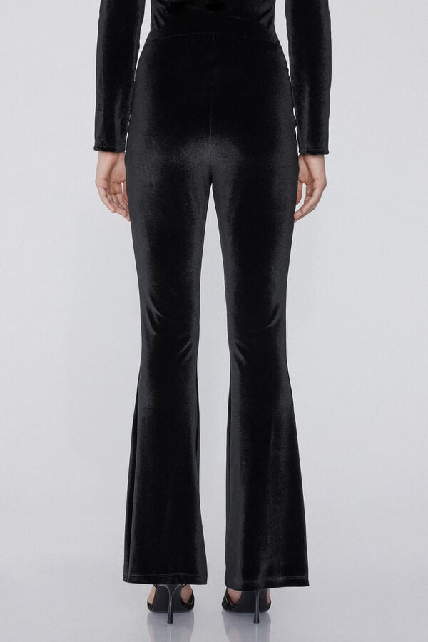 Tezenis Pantalones Largos Flare Terciopelo