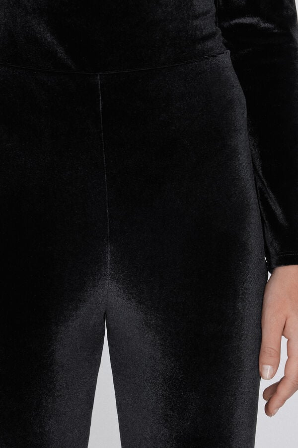 Tezenis Pantalones Largos Flare Terciopelo