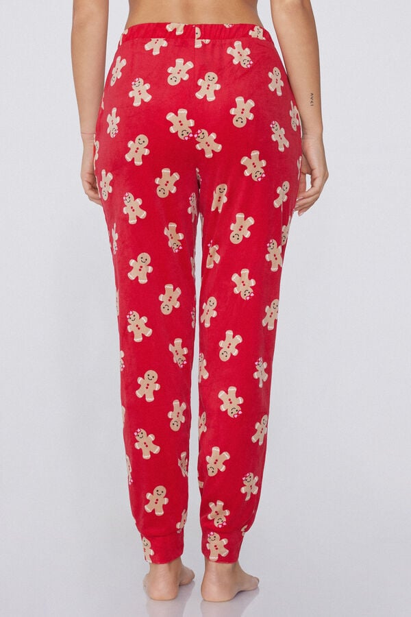 Tezenis Pantalones Largos Microfibra Con Puños