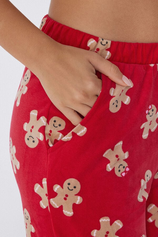 Tezenis Pantalones Largos Microfibra Con Puños